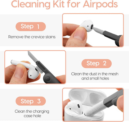 KIT DE LIMPIEZA 8 EN 1 MULTIFUNCIONAL, COMPUTADORA Y TABLET.