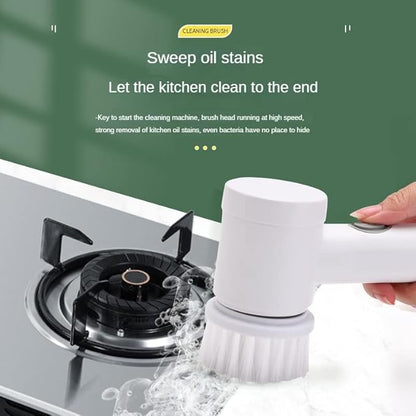 MAGIC BRUSH CEPILLO LIMPIEZA ELECTRICO 5 EN 1