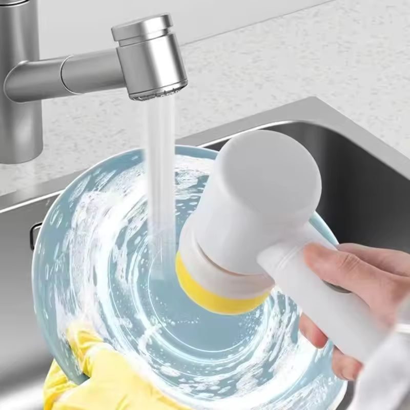 MAGIC BRUSH CEPILLO LIMPIEZA ELECTRICO 5 EN 1