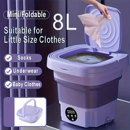 LAVADORA PORTATIL CON TAPA