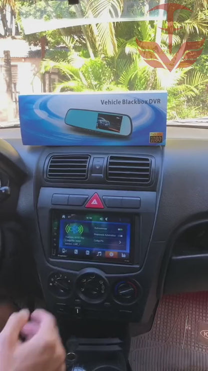 CAMARA DVR ESPEJO TACTIL