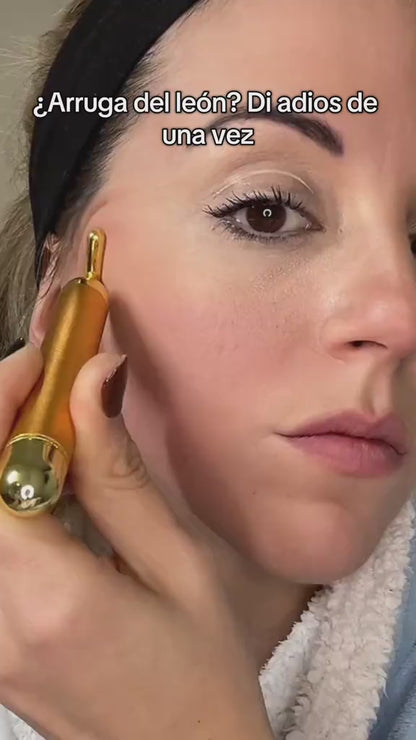 MASAJEADOR FACIAL ANTIARUGAS ELÉCTRICO.